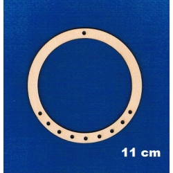 Łapacz snów , koło 11cm , obręcz z otworami / SKLEJKA #3mm